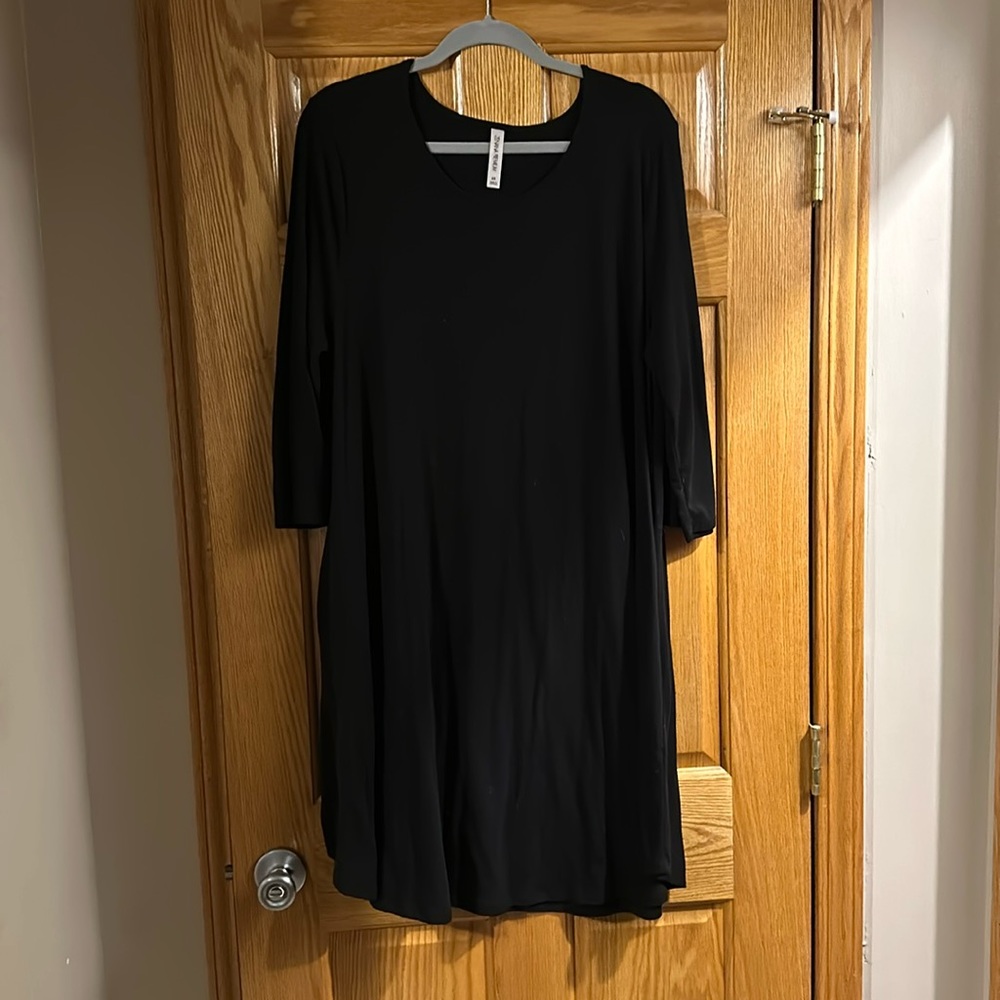 Zenana black dress